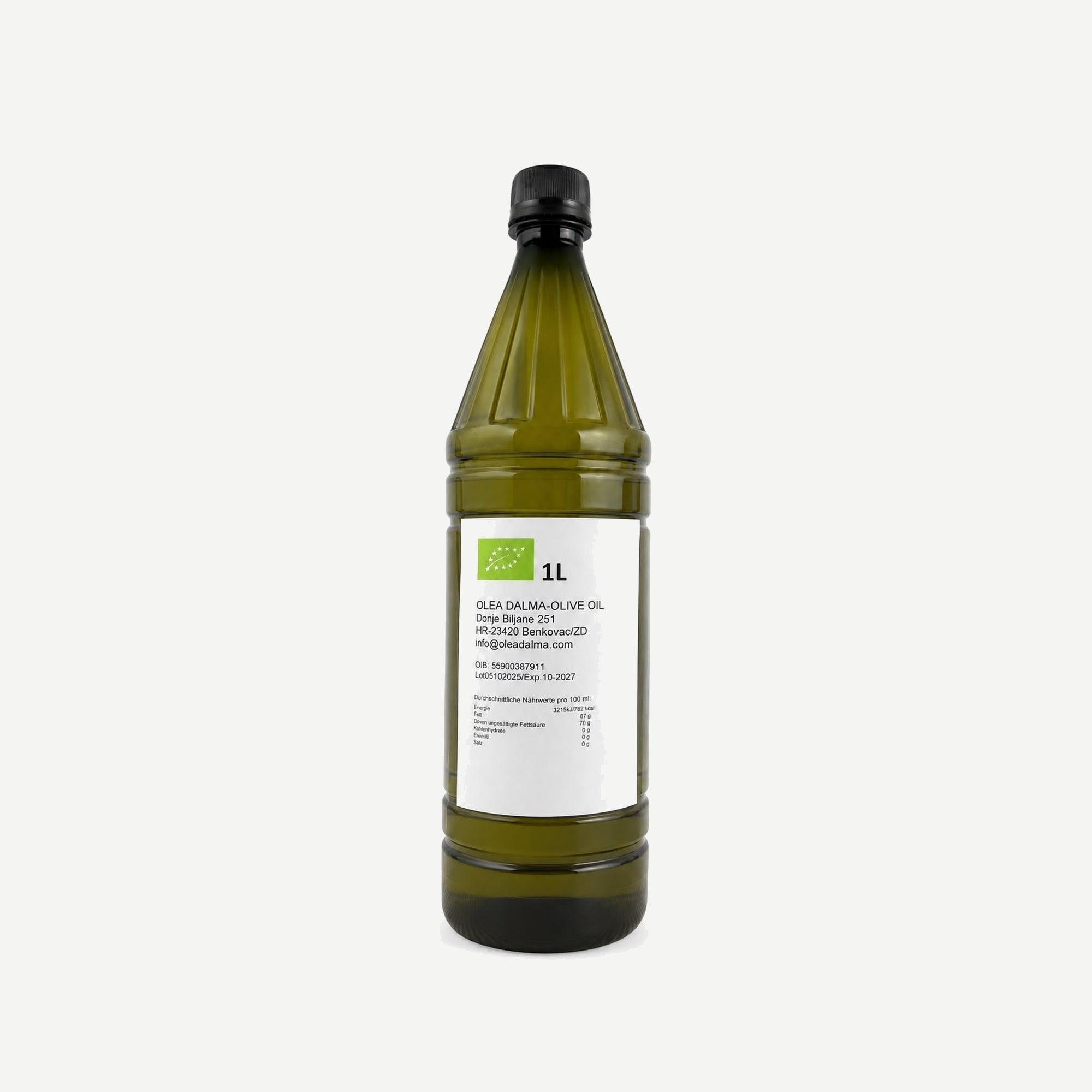 Natives Bio-Olivenöl Extra · 1 L PET
